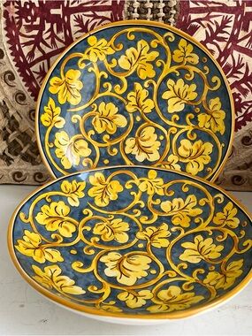 Williams Sonoma Palermo pasta bowl dish set of 2